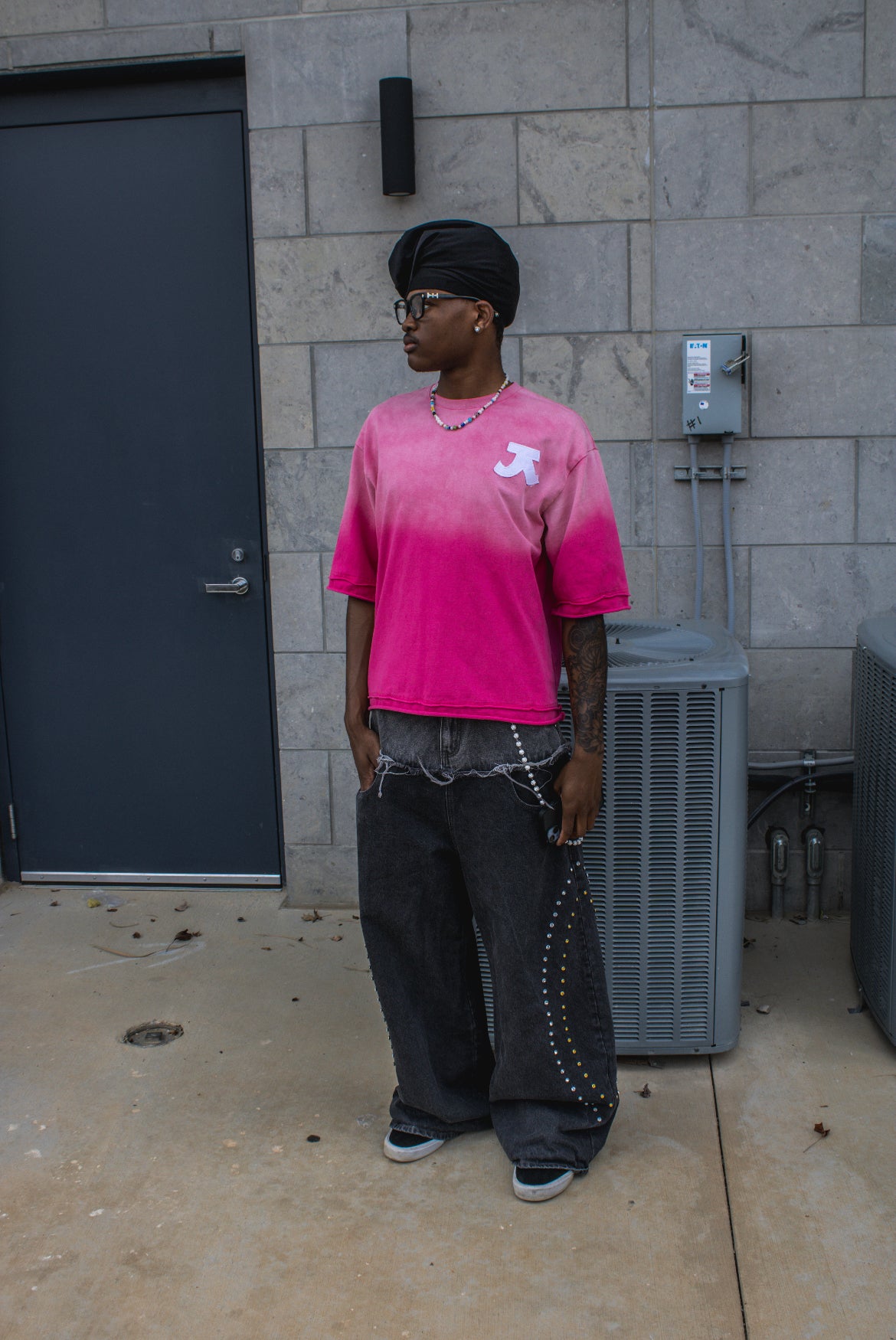 Pink summer shirt